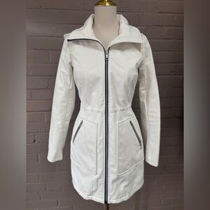 Jessica Simpson White hooded jacket S